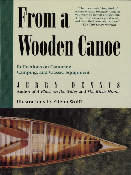 Title details for From a Wooden Canoe by Jerry Dennis - Wait list